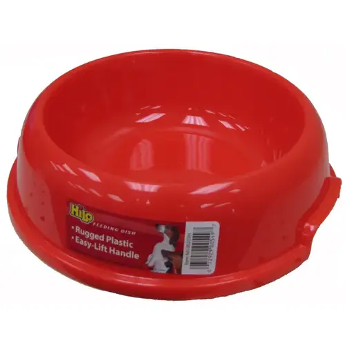 Single Feeder Bowl, Jumbo, 6 cup Volume, Plastic Single Feeder Bowl, Jumbo, 6 cup Volume, Plastic