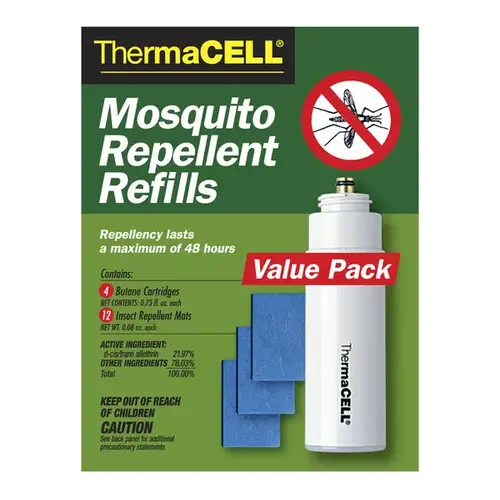 Insect Repellent Refill Refills Cartridge For Mosquitoes 0.4 oz Insect Repellent Refill Refills Cartridge For Mosquitoes 0.4 oz