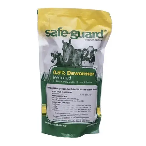Safe-Guard .5% Pellets 1-LB Bag Safe-Guard .5% Pellets 1-LB Bag
