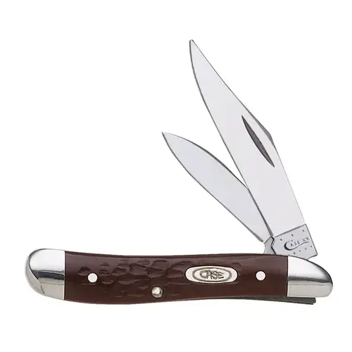 Working Peanut Pocket Knife, Stainless Steel/Brown, 2-7/8-In. Closed Working Peanut Pocket Knife, Stainless Steel/Brown, 2-7/8-In. Closed