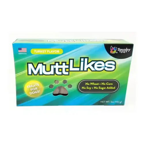 Mutt Likes "Candy" Dog Treats - Turkey Flavor