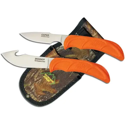 Outdoor Edge Wild Pair of Knives with Nylon Sheath Outdoor Edge Wild Pair of Knives with Nylon Sheath