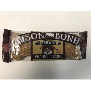 THE WILD BONE CO 1830-XCP24 The Wild Bone Co. Bison Bone Prairie Recipe 1-oz - pack of 24