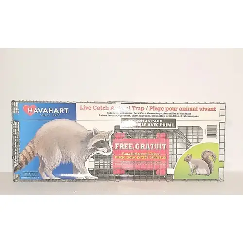 Large Animal Cage Trap + Bonus Small Animal Trap Large Animal Cage Trap + Bonus Small Animal Trap