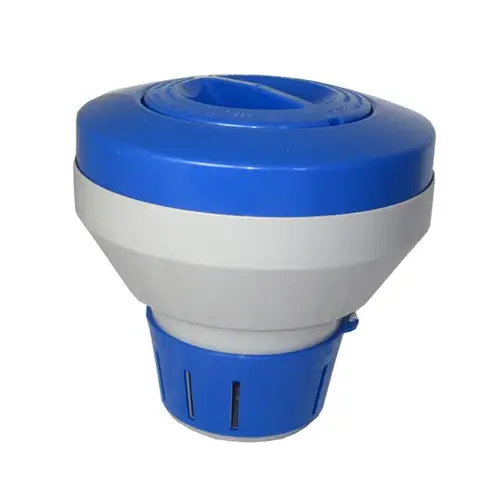 Floating Chlorine Dispenser 8" H Blue/Grey