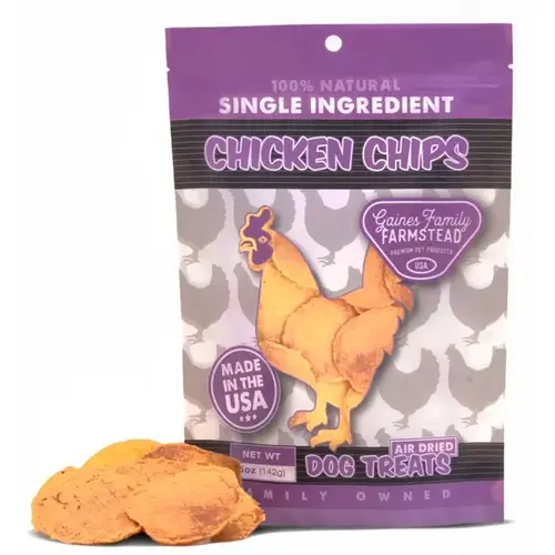CHICKEN CHIPS 5 OZ GRAINES PET