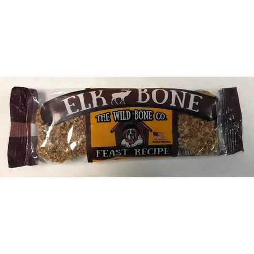 The Wild Bone Co. Elk Bone Feast Recipe 1-oz - pack of 24 The Wild Bone Co. Elk Bone Feast Recipe 1-oz - pack of 24