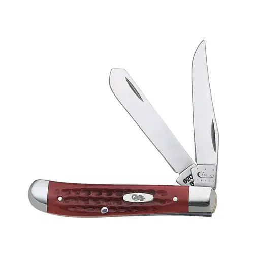 Pocket Worn Old Red Bone Mini Trapper Pocket Worn Old Red Bone Mini Trapper