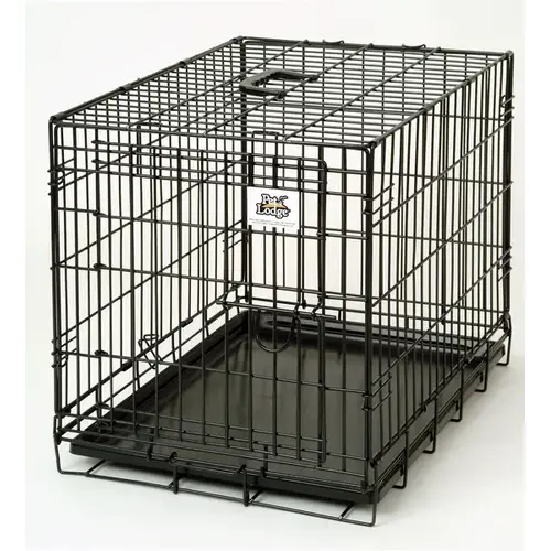 Small Wire Dog Crate - Black Small Wire Dog Crate - Black
