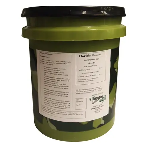 Liquid Pond Fertilizer 10-34-00 5-Gallons Liquid Pond Fertilizer 10-34-00 5-Gallons