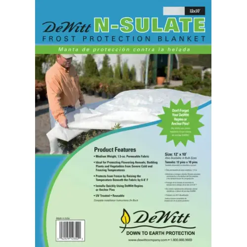 Plant Protection N-Sulate 10 ft. W X 12 ft. L Polyethylene