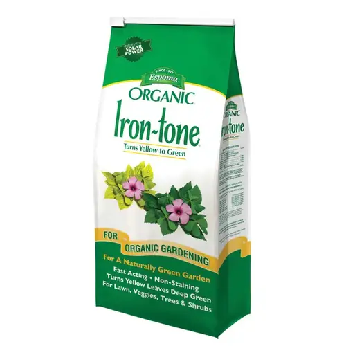 Iron-tone Plant Food, 5 lb, Granular, 3-0-3 N-P-K Ratio Iron-tone Plant Food, 5 lb, Granular, 3-0-3 N-P-K Ratio