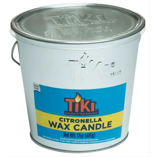 Citronella Wax Candle with Handle, Citronella, 17 oz - pack of 6 Citronella Wax Candle with Handle, Citronella, 17 oz - pack of 6