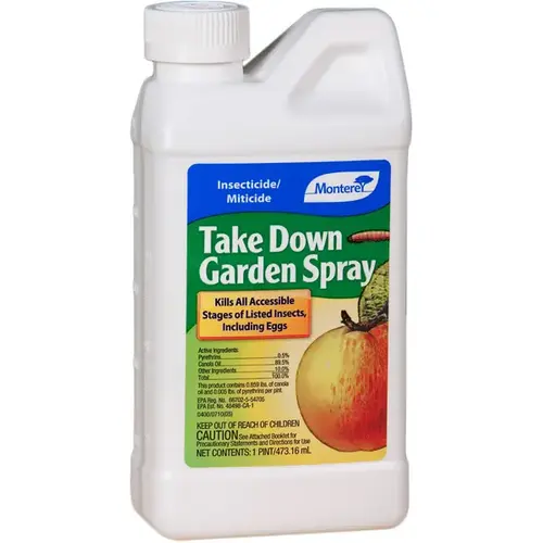 Insect Killer Take Down Garden Spray Liquid Concentrate 1 pt Insect Killer Take Down Garden Spray Liquid Concentrate 1 pt