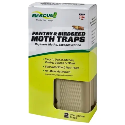 Glue & Pheromone Birdseed Moth Trap - pack of 2