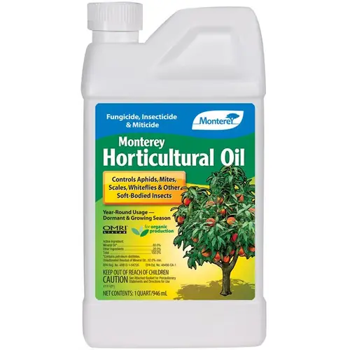 Insect Killer Horticultural Oil Organic Liquid Concentrate 32 oz