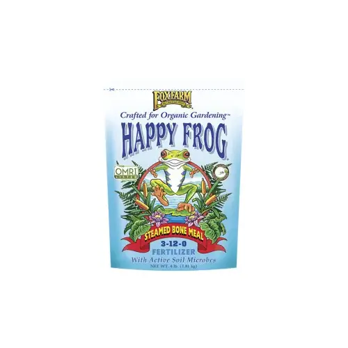 Happy Frog Steamed Bone Meal Dry Fertilizer 4-lb Bag