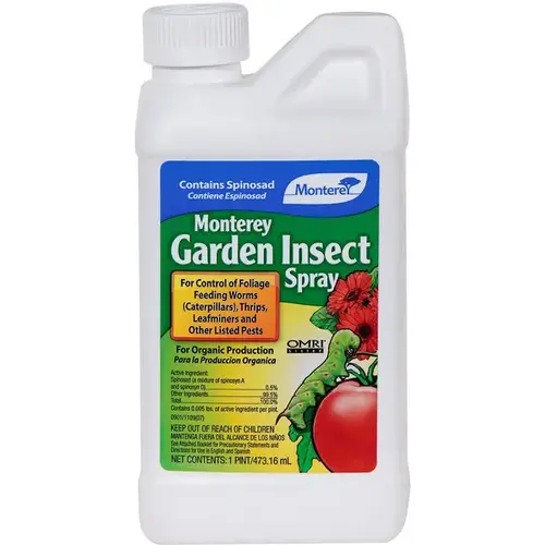 Insect Killer Garden Insect Spray Organic Liquid Concentrate 1 pt