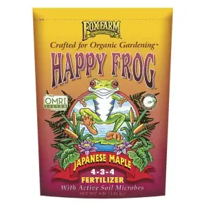 FoxFarm FX14660 Japanese Maple Fertilizer, 4 lb, Granular, 4-3-4 N-P-K Ratio