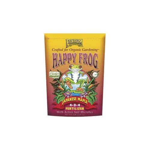 Japanese Maple Fertilizer, 4 lb, Granular, 4-3-4 N-P-K Ratio Japanese Maple Fertilizer, 4 lb, Granular, 4-3-4 N-P-K Ratio