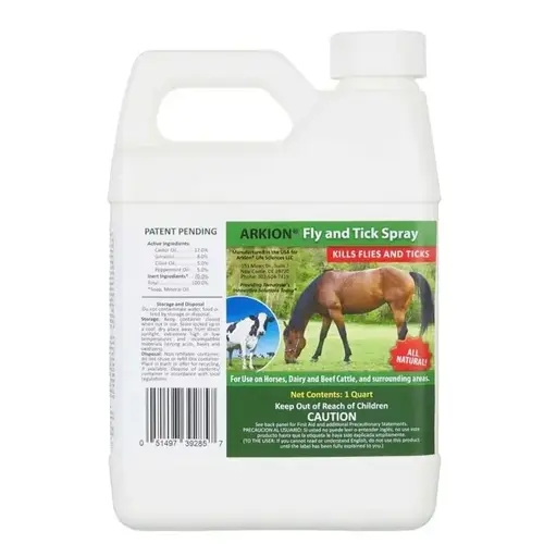 Arkion Fly & Tick Spray Concentrate - Quart Arkion Fly & Tick Spray Concentrate - Quart