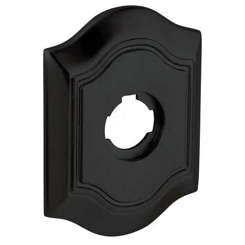 Estate Solid Brass Rosette Satin Black Estate Solid Brass Rosette Satin Black