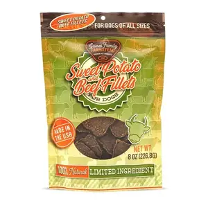 Gaines Pet Treats 08601087 SWEET POTATO & BEEF FILLET 8OZ GAINES PET