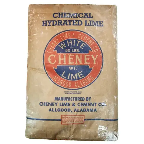 Hydrated Lime 50 Lb Bag
