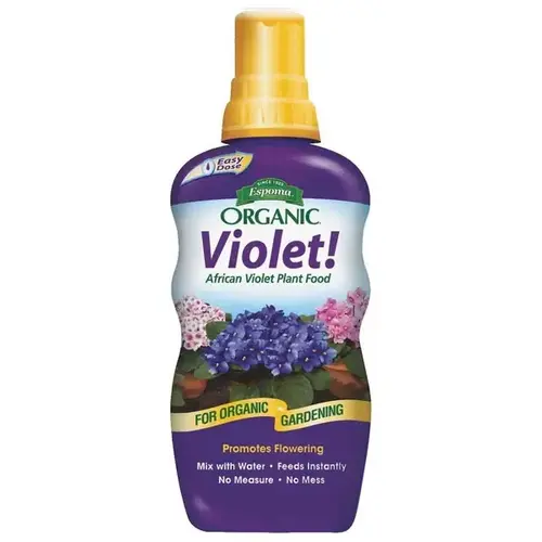 Organic 8 Oz. 1-3-1 Concentrate Violet Liquid Plant Food Organic 8 Oz. 1-3-1 Concentrate Violet Liquid Plant Food