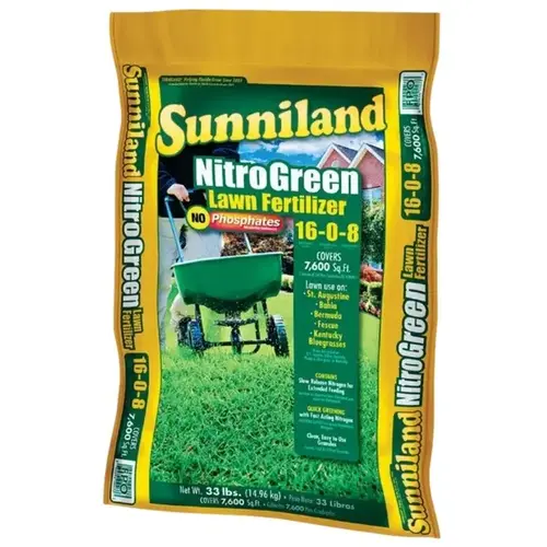 Lawn Fertilizer Nitro Green Spring For All Grasses 7600 sq ft