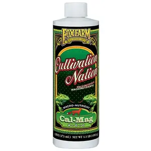 FoxFarm CNCALMAGPINT Cultivation Nation FXF270314 Cal-Mag Supplement, 1 pt, Liquid, 4-0-0 N-P-K Ratio