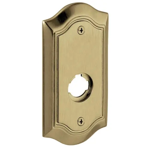 5-2/3" Bethpage Left Hand Single Privacy Rose Vintage Brass Finish 5-2/3" Bethpage Left Hand Single Privacy Rose Vintage Brass Finish
