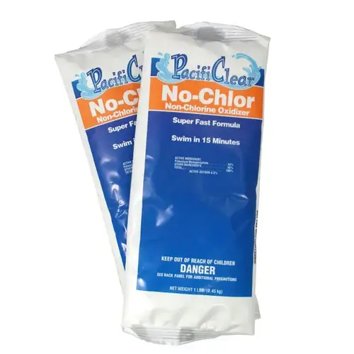 No-Chlorine Pool Chemical, 1 lb Bag, Granular, Chloramine