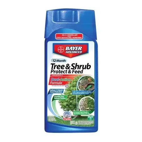 Concentrated Tree and Shrub Protect and Feed II, Liquid, Green, 32 oz Bottle Concentrated Tree and Shrub Protect and Feed II, Liquid, Green, 32 oz Bottle