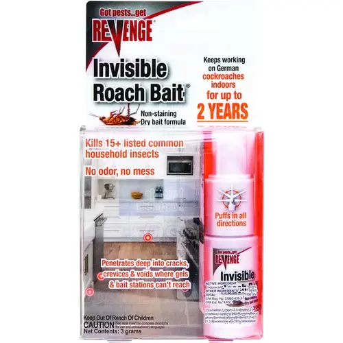 Invisible Roach Bait/Powder - 8 grams with Applicator Invisible Roach Bait/Powder - 8 grams with Applicator