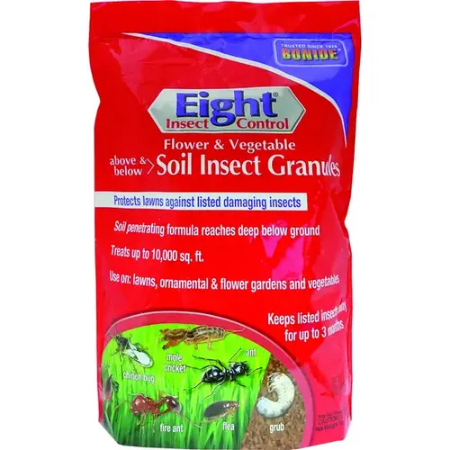 EIGHT INSECT GRANULES 10-lb Bag Grayish Tan EIGHT INSECT GRANULES 10-lb Bag Grayish Tan
