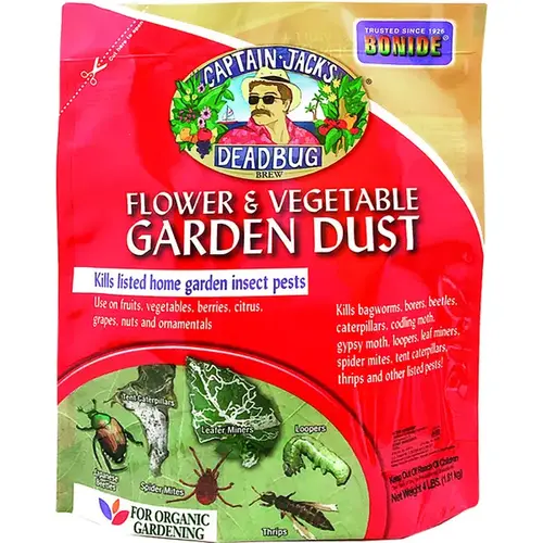 Deadbug Brew 258 Flower/Vegetable Garden Dust, Solid, 4 lb Bag Tan/White Deadbug Brew 258 Flower/Vegetable Garden Dust, Solid, 4 lb Bag Tan/White