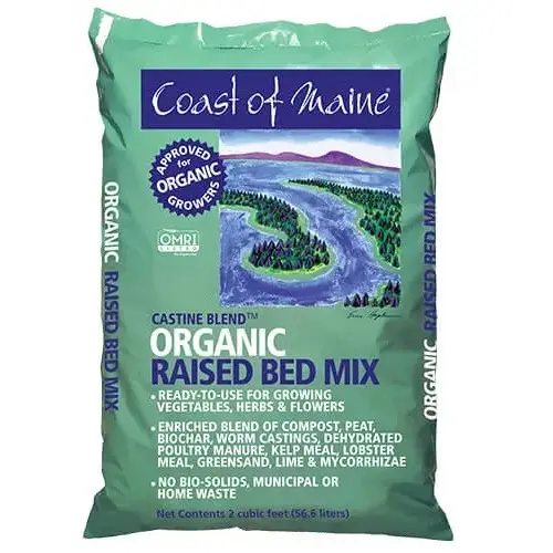 1CBCRB2 Organic Castine Blend, Dark Brown, Earthy, 2 cu-ft Bag