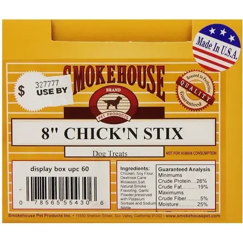 Shelf Display Box for Chicken Stix pack of 60 Shelf Display Box for Chicken Stix pack of 60