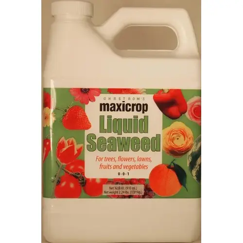 Maxicrop Liquid Seaweed Fertilizer Quart 0-0-1