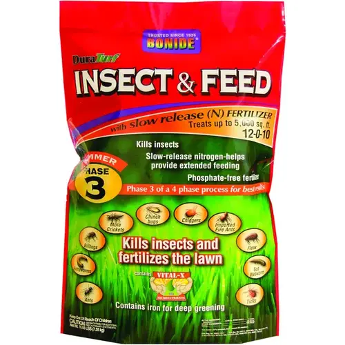 60430 Insect and Feed, 16 lb, Granular, 12-0-10 N-P-K Ratio 60430 Insect and Feed, 16 lb, Granular, 12-0-10 N-P-K Ratio