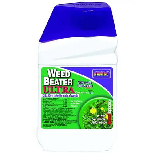 Weed Killer, Liquid, Spray Application, 1 pt Amber - pack of 6 Weed Killer, Liquid, Spray Application, 1 pt Amber - pack of 6