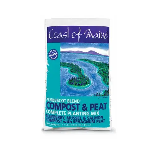 1CBPCPM1CF Penobscot Blend Compost and Peat, 1 cu-ft Bag