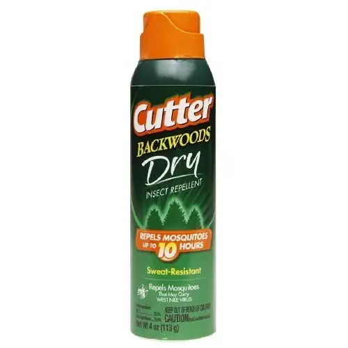 Backwoods Dry Insect Repellent, Aerosol, DEET, Ethanol, 4 oz Aerosol Can Off-White/Yellow Backwoods Dry Insect Repellent, Aerosol, DEET, Ethanol, 4 oz Aerosol Can Off-White/Yellow