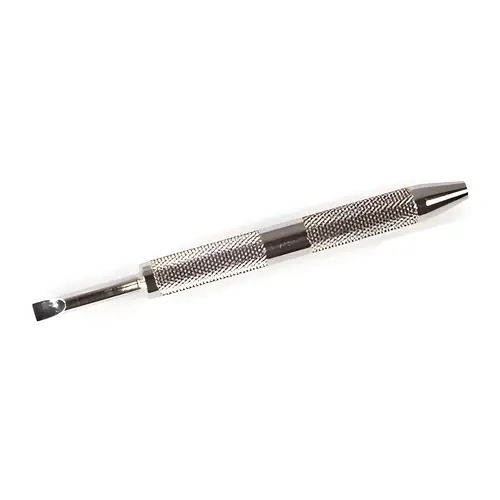 Fence Clip Tie Bar 6" Nickel Plated Steel