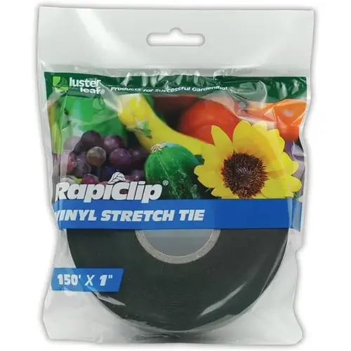 Stretch Tie Rapiclip 0.5 W Green Vinyl Green - pack of 12