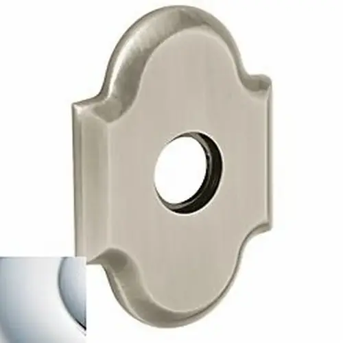 3-19/20" Arch Privacy Rose Pair Bright Chrome Finish 3-19/20" Arch Privacy Rose Pair Bright Chrome Finish