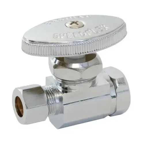 Eastman Straight Stop Valve Chrome Eastman Straight Stop Valve Chrome