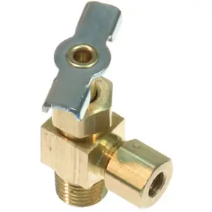 JMF COMPANY 4337317 Angle Compression Valve 1/4" 1/8" Brass