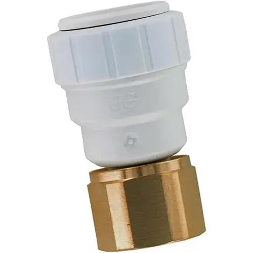 Pipe Connector, 3/4 in, CTS x NPT, Polysulfide, 160 psi Pressure Pipe Connector, 3/4 in, CTS x NPT, Polysulfide, 160 psi Pressure
